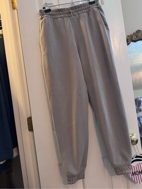 Lululemon Brushed SoftStreme High Rise Jogger Riverstone Size 8